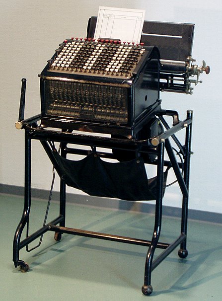 (Electro-) mechanical calculators - technikum29