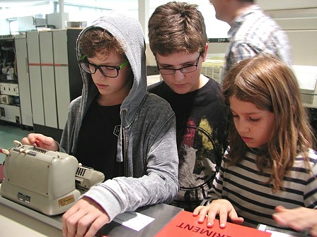 Kid´s beim Exp.-Workshop